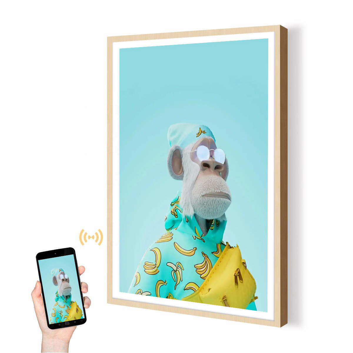 Digital Photo Frame Wifi - Cornice Digitale Smart da 27 Pollici