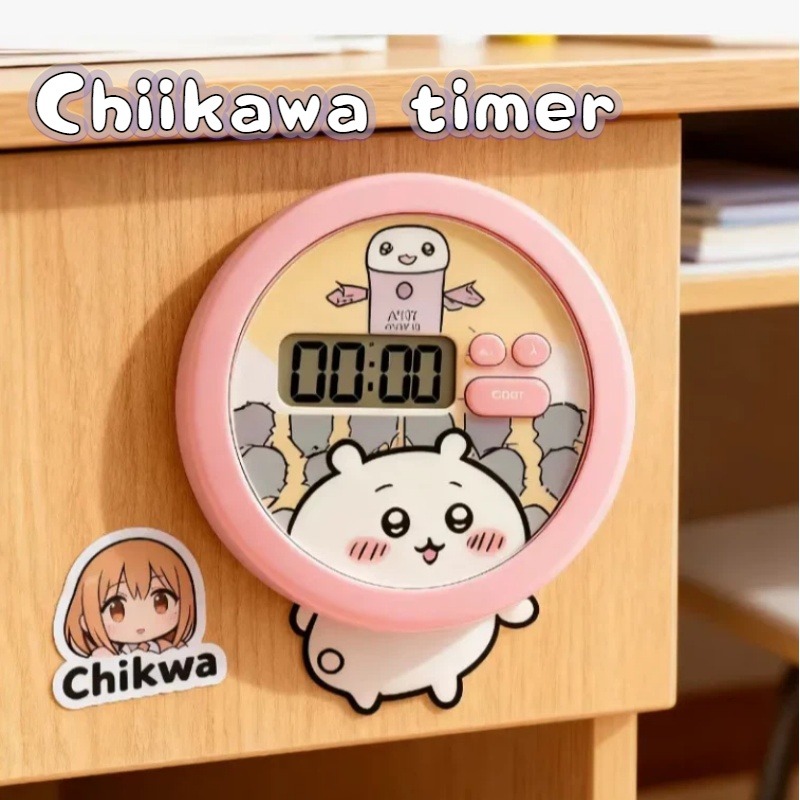Digital Alarm Clock - Sveglia per studenti Chiikawa: il timer