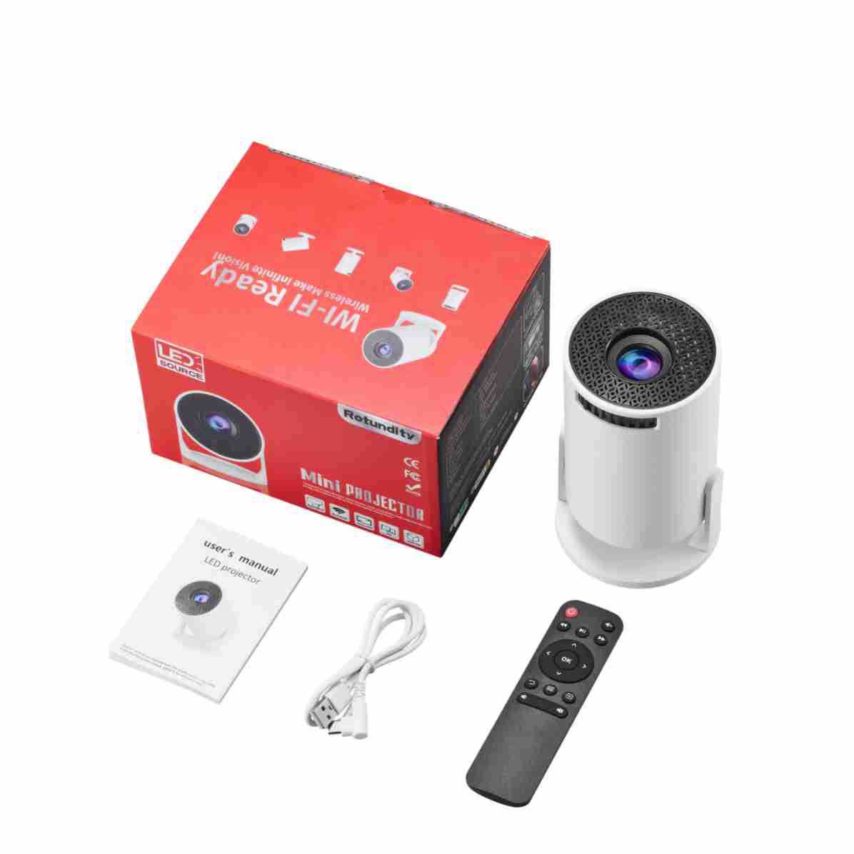 Mini Projector Portable - NUOVO Proiettore Video Mini Smart 4K