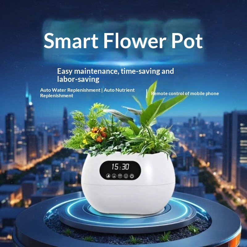 Electronic Gift - Vaso Intelligente AI con Irrigazione Automatica