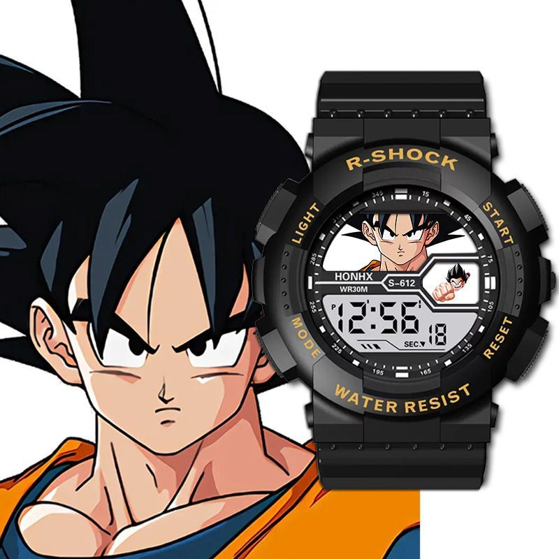 Digital Alarm Clock - Orologio Elettronico per Bambini Dragon Ball,