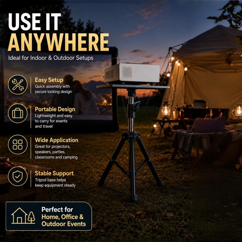 Supporto Treppiede in Metallo  - Mini Projector Portable recensione e prezzo