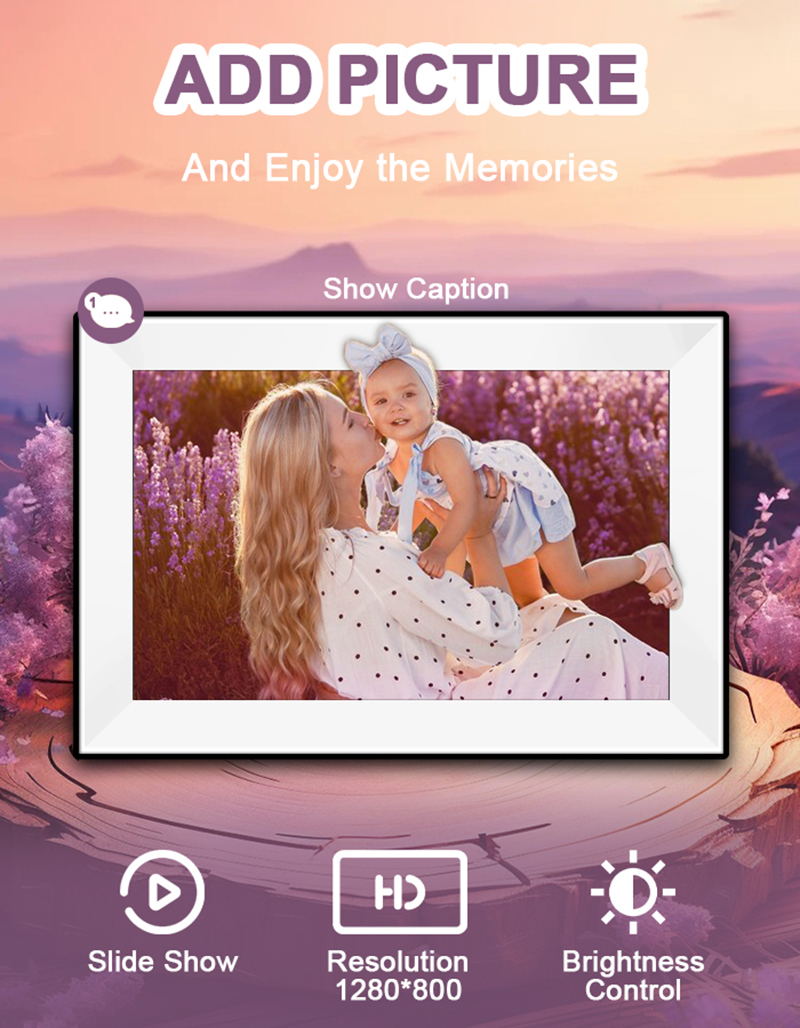 Cornice digitale Uhale da 10,1 - Digital Photo Frame Wifi recensione e prezzo