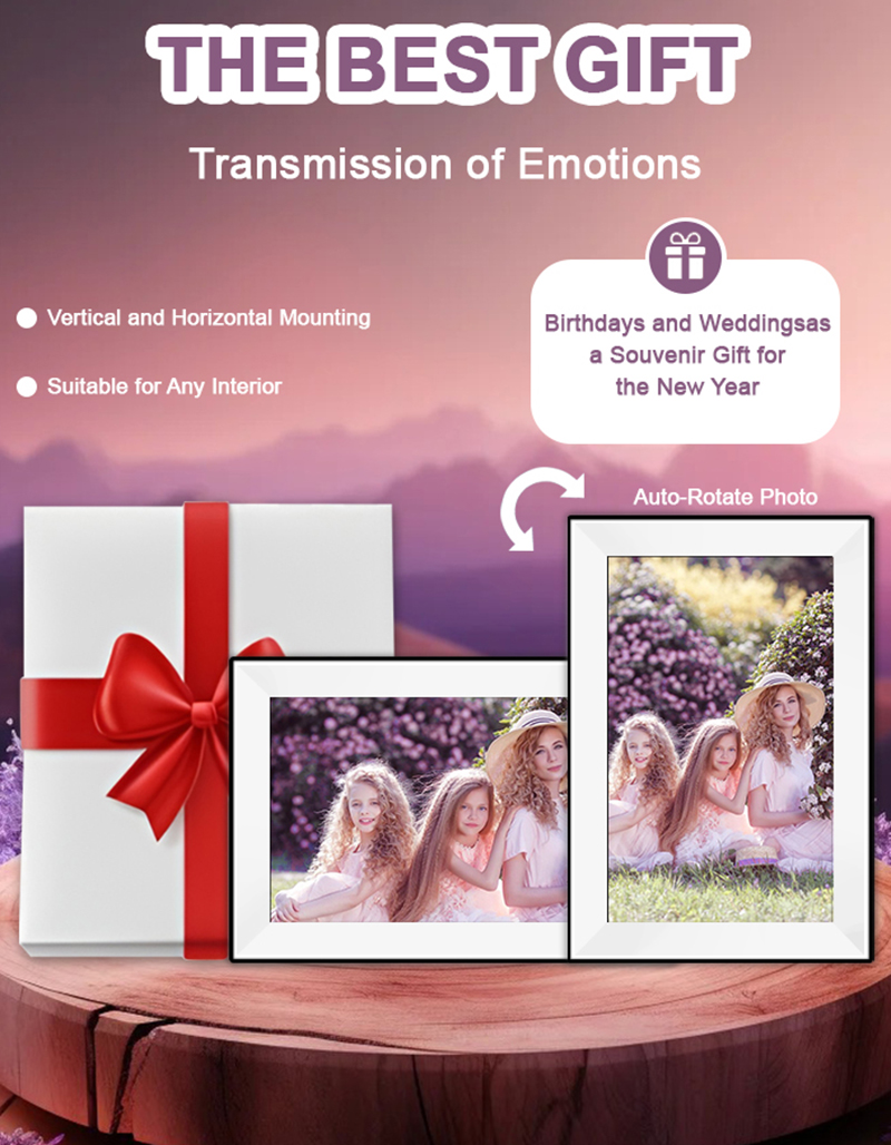 Cornice digitale Uhale da 10,1 - Digital Photo Frame Wifi recensione e prezzo