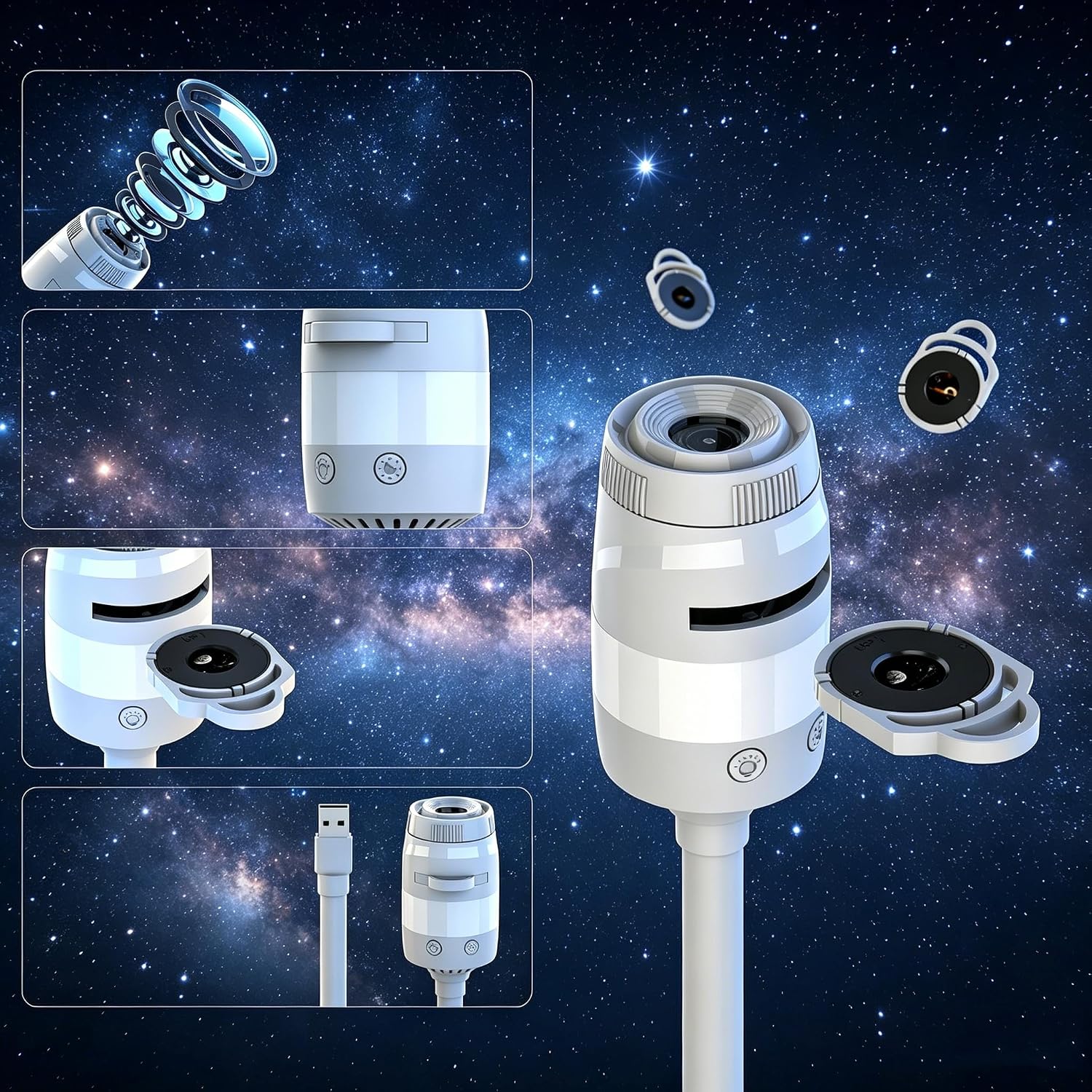 Proiettore di Stelle Galattich - Mini Projector Portable recensione e prezzo