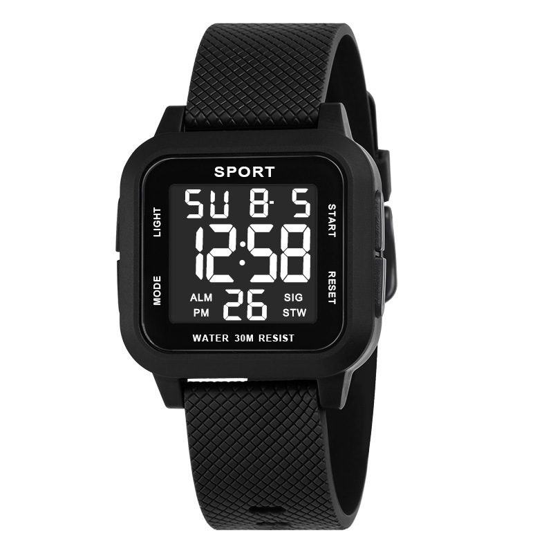 Orologio sportivo nero Orologi - Digital Alarm Clock recensione e prezzo