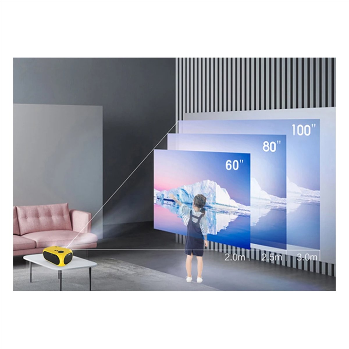 Proiettore Portatile Mini A64I - Mini Projector Portable recensione e prezzo