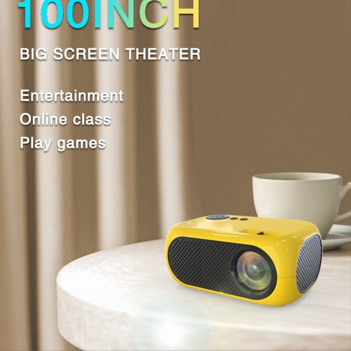 Proiettore Portatile Mini A64I - Mini Projector Portable recensione e prezzo