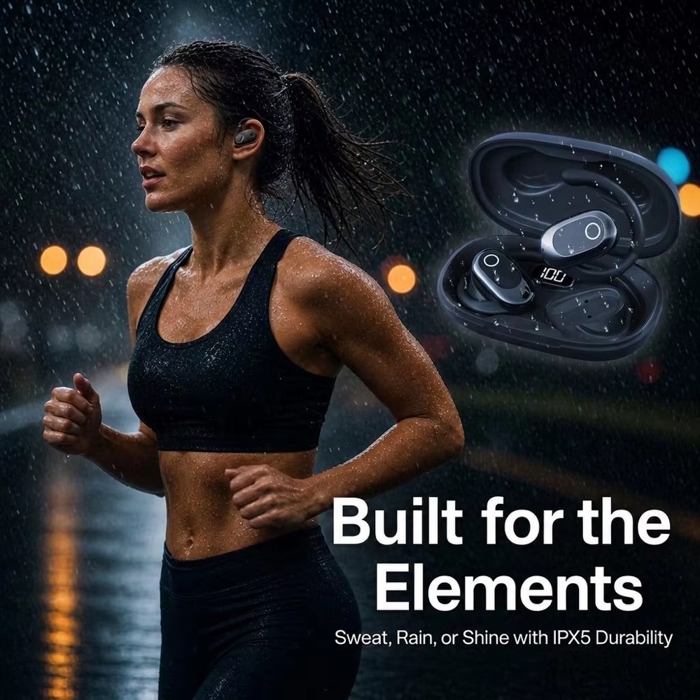 Auricolari Wireless BT 5.4 OWS - Earbuds Anc Wireless recensione e prezzo